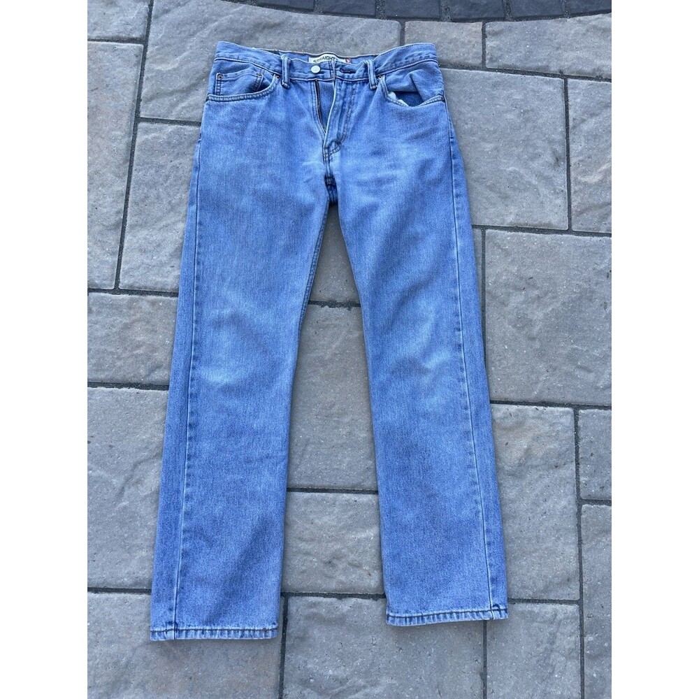 Levi's 505 Men's Regular Straight Fit Jeans, Medium Wash Blue Denim , Size 30-32